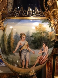 20th Century, Pair of Sèvres -Style Vases - European