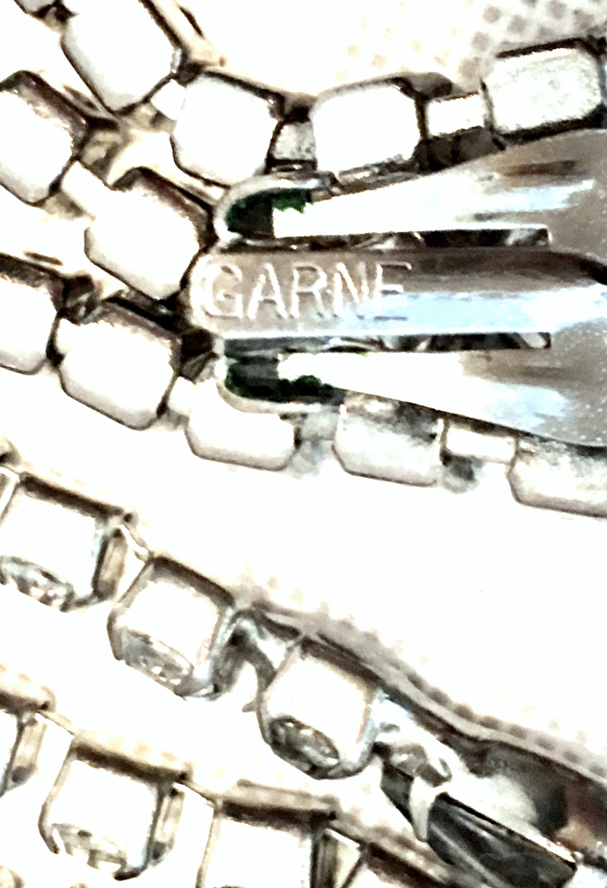 20th Century Pair of Silver & Austrian Crystal Chandelier Earrings By, Garne 5