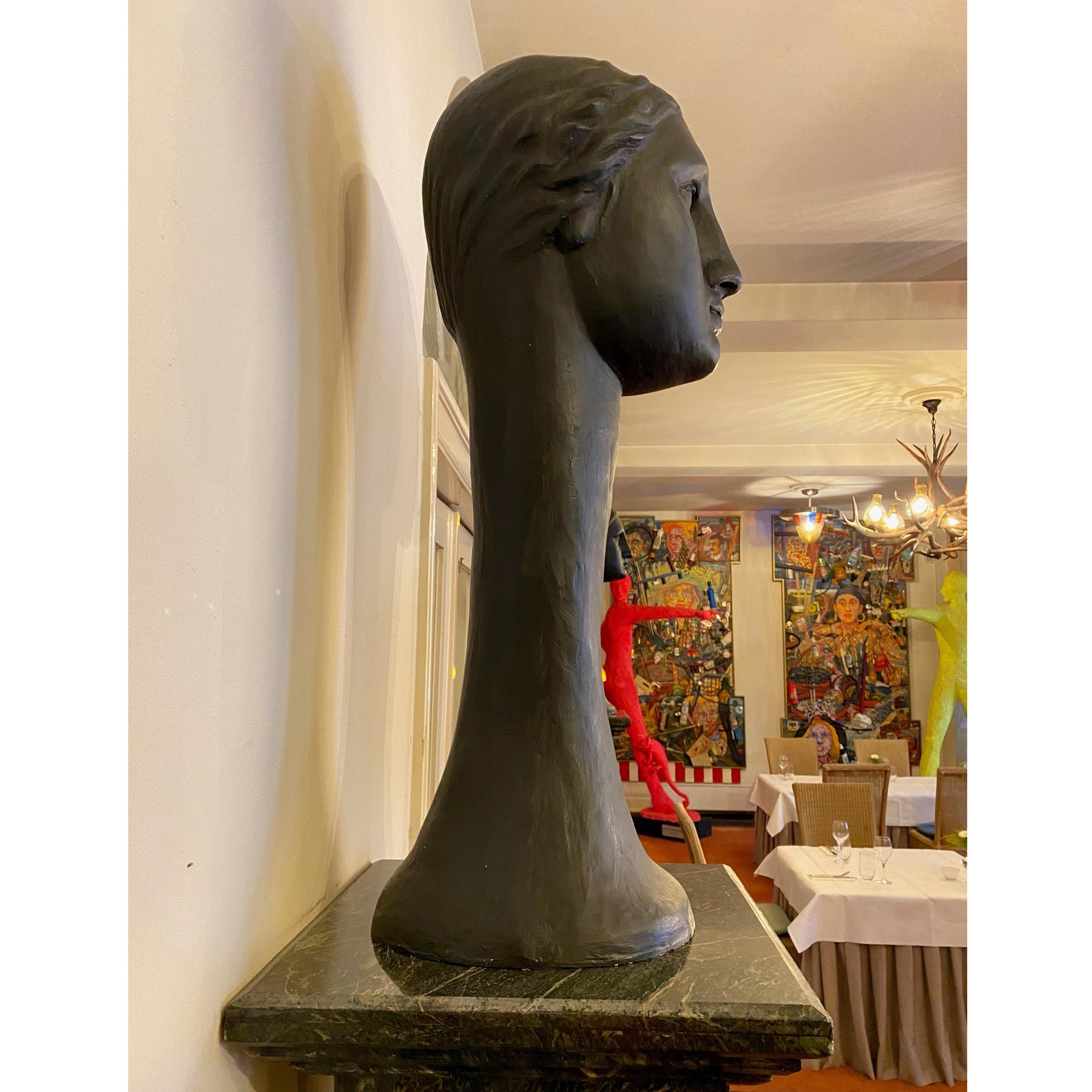 20th Century Pair of Stucco Sculptures In Excellent Condition For Sale In Esbeek, NL