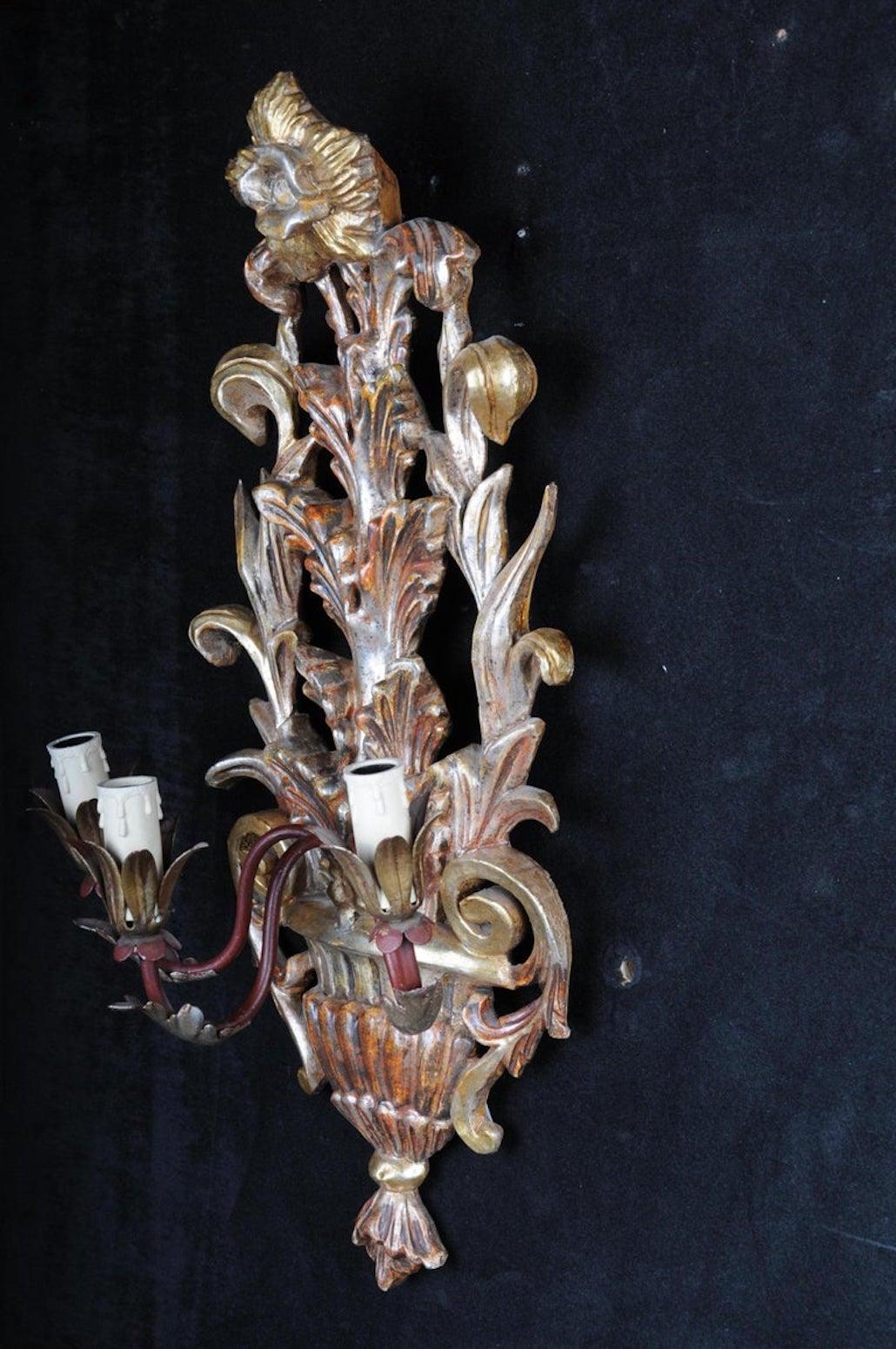 Coppia di applique veneziane del XX secolo, Italia in vendita 5