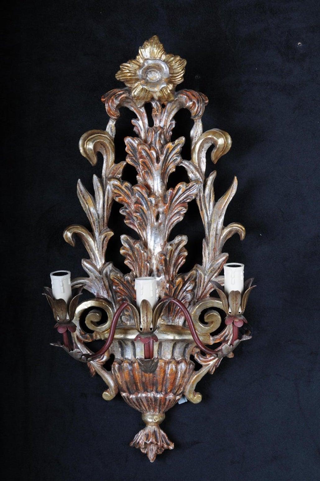 Coppia di applique veneziane del XX secolo, Italia in vendita 1