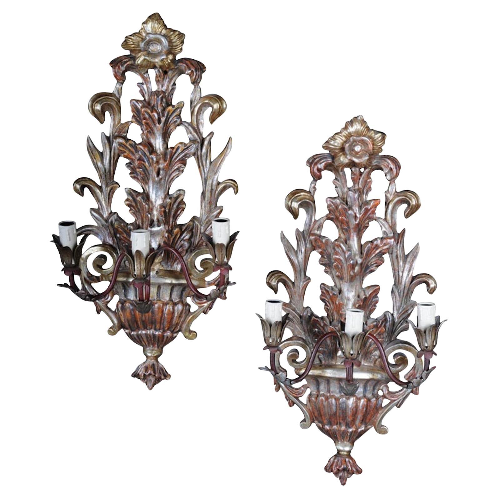 Coppia di applique veneziane del XX secolo, Italia in vendita