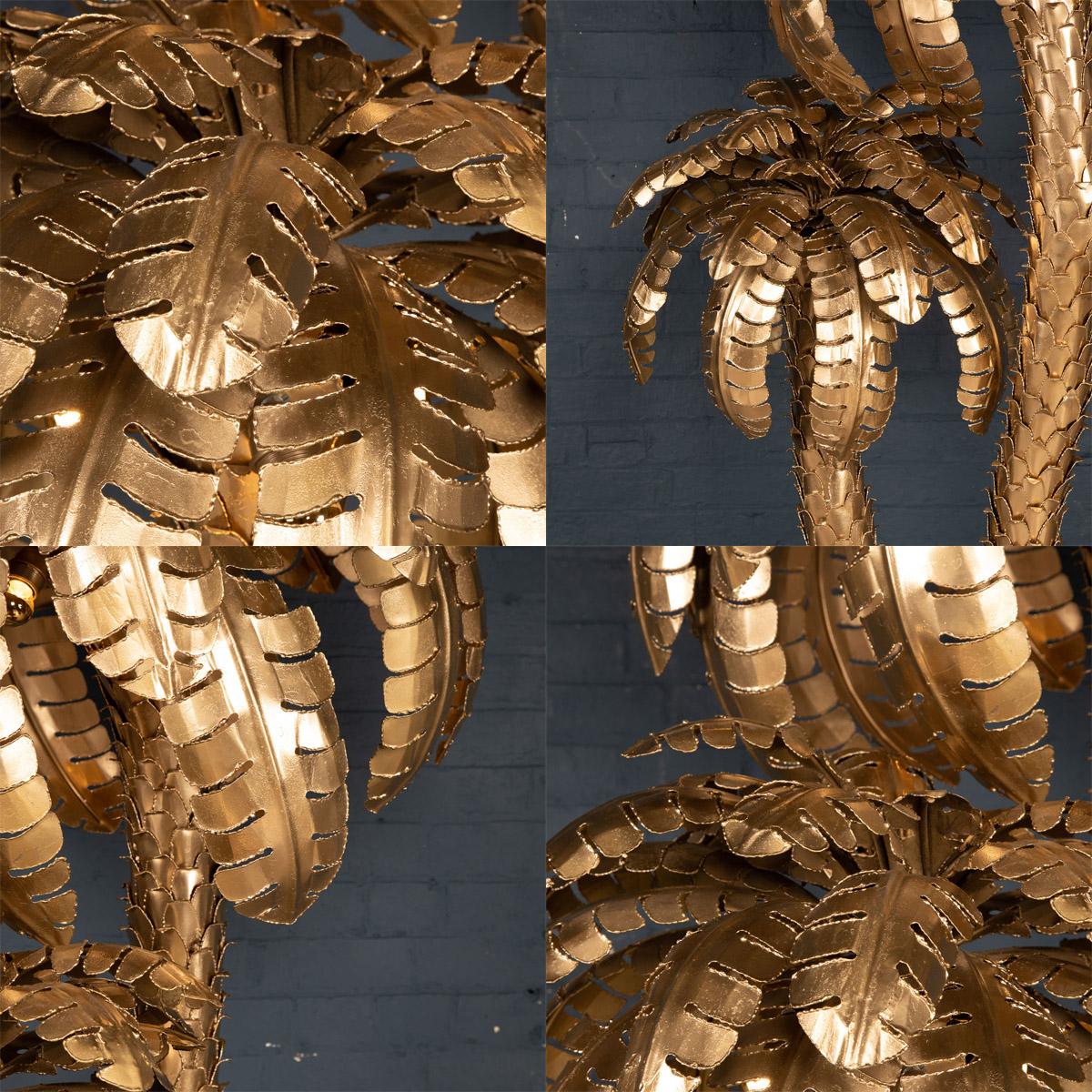 20th Century Palm Tree Floor Lamp by Maison Jansen, France, circa 1970 4