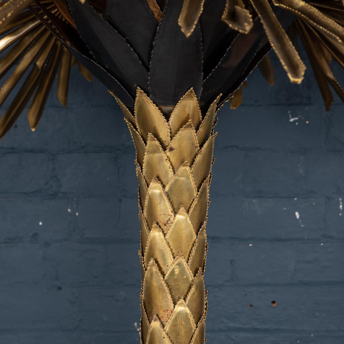 Lampadaire en forme de palmier du 20e siècle par la Maison Jansen, France, vers 1970 en vente 9