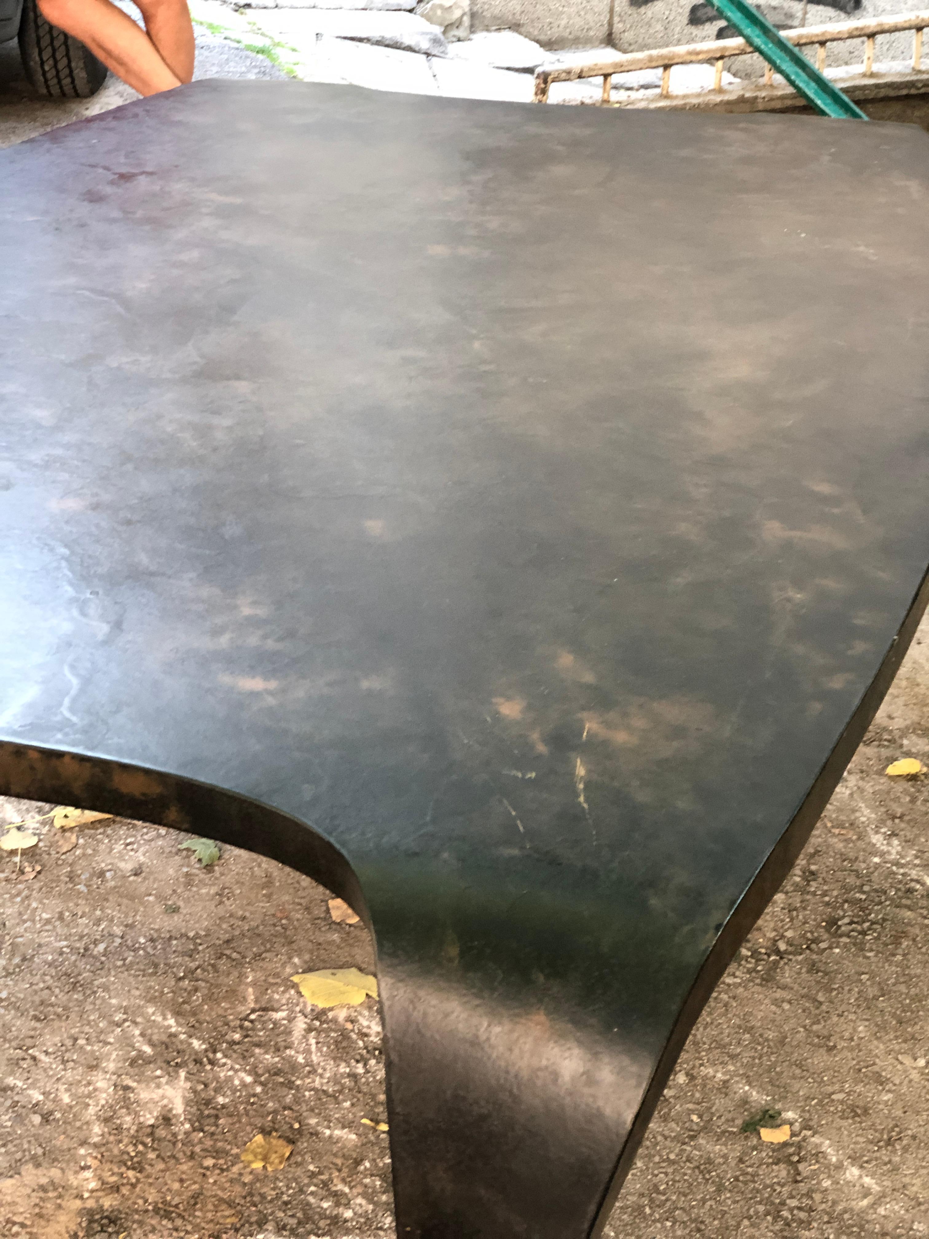 Métal Table de salle à manger 