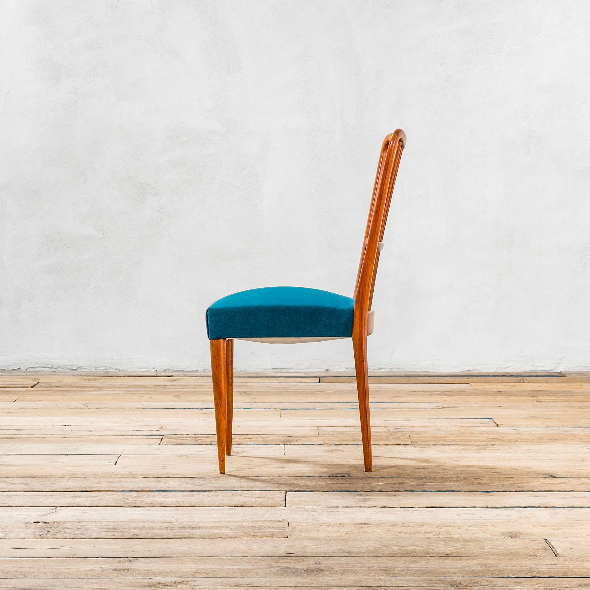 Bureau et chaise Paolo Buffa en bois du 20ème siècle pour Lietti, années 50 en vente 4