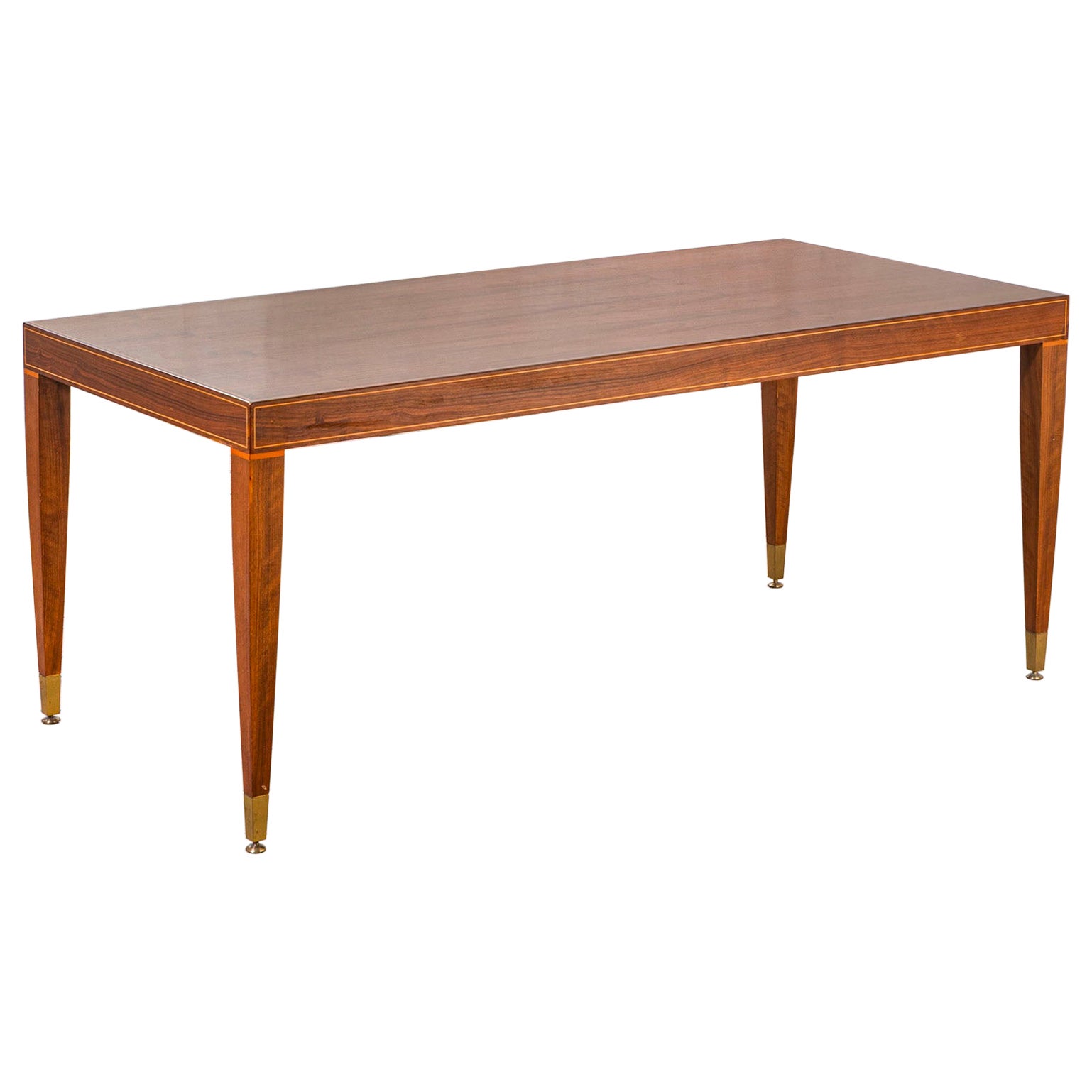20e siècle, Table en bois de Paolo Buffa pour Marelli et Colico