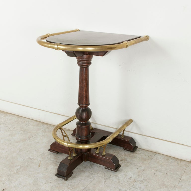 20th Century Paris Brasserie High Top Table with Brass ... (768 x 768 Pixel)