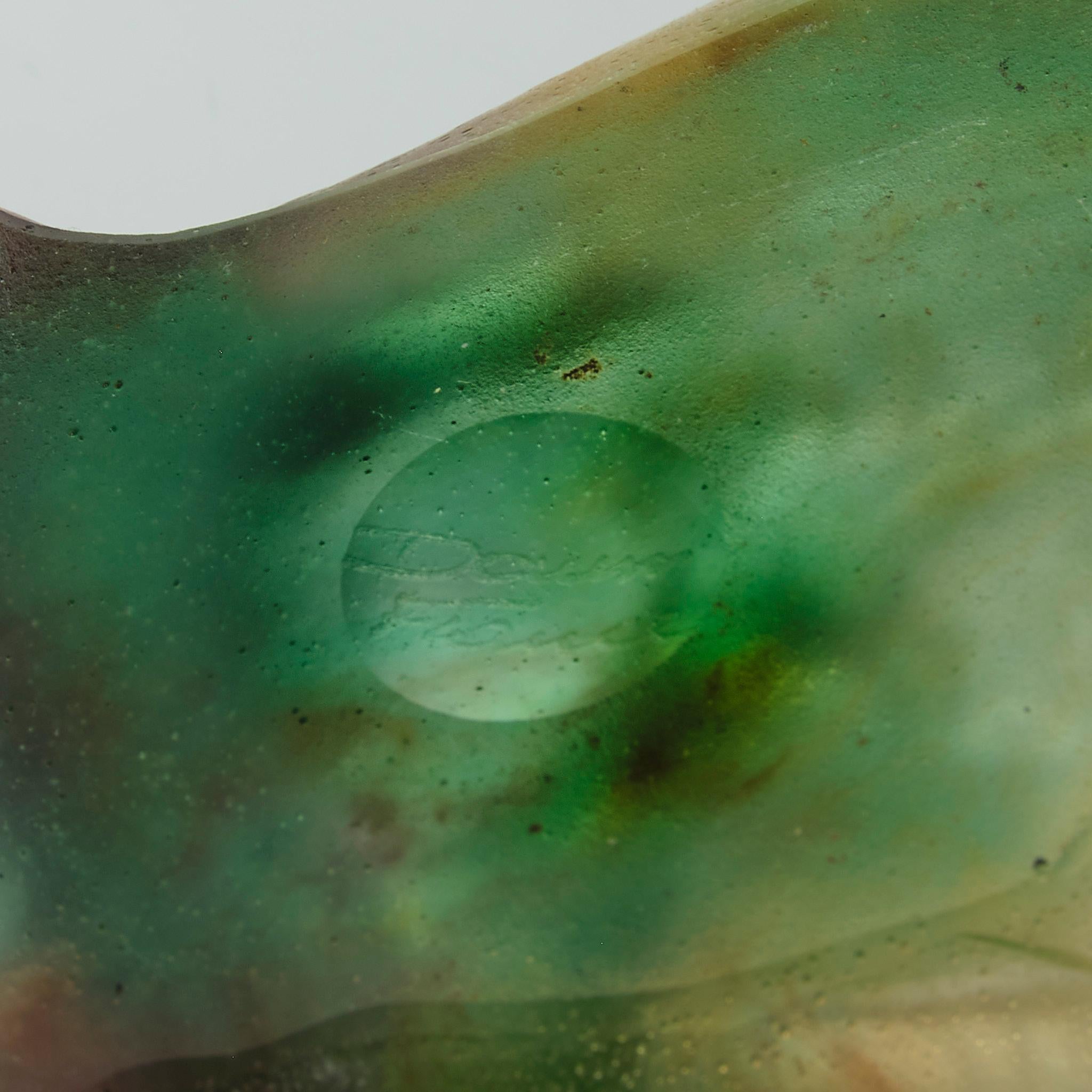 20th Century Pate de Verre Glass 