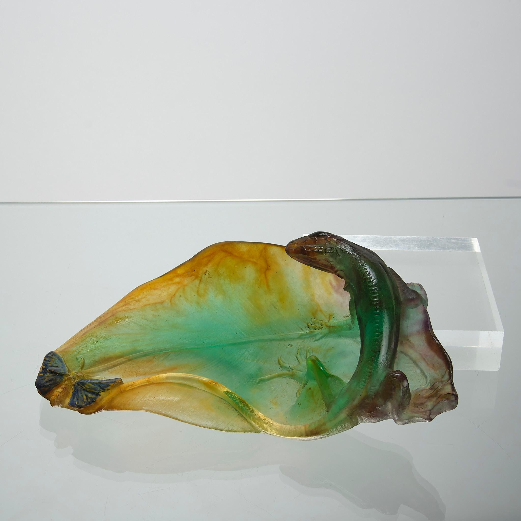 20th Century Pate de Verre Glass 