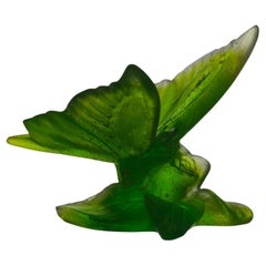 20th Century Pate de Verre Glass study entitled "Papillon" by Daum Glass