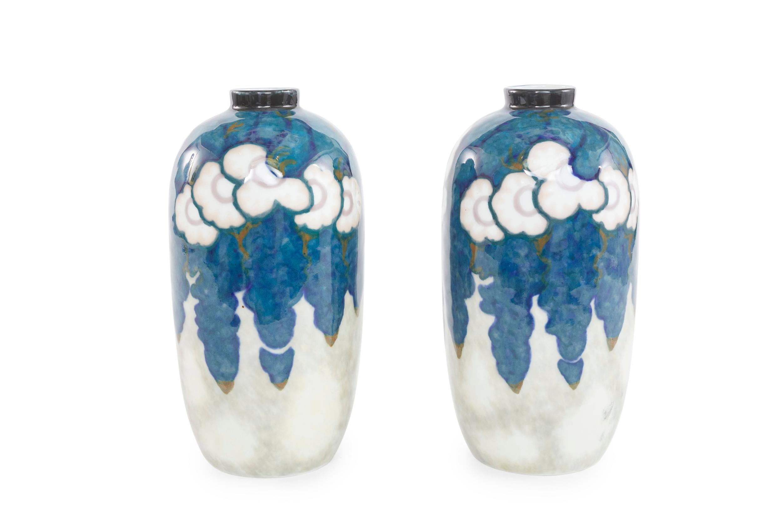 20th Century Pate-Sur-Pate Decorative Vases For Sale 6