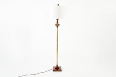 20th Century Patinated Bronze Floor Lamp