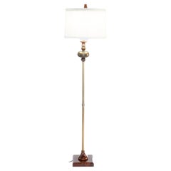 Vintage 20th Century Patinated Bronze Floor Lamp