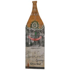 Vintage 20th Century Perrier Jouet Champagne Trade Sign