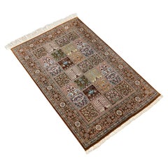 20th Century Persian Fine Handmade Gom Rug c.1990