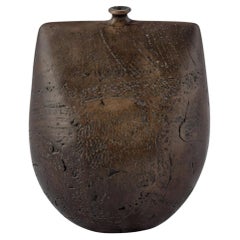 Used 20th Century Peter Hayes Studio Pottery Contemporary Ceramics Bottle