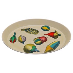 20th Century Piero Fornasetti Tray With Fruits Mid Century