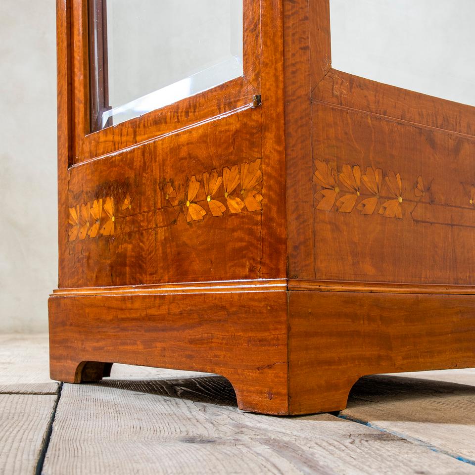 20th Century, Piero Zen Wooden Liberty Vitrine 1900 In Good Condition For Sale In Turin, Turin