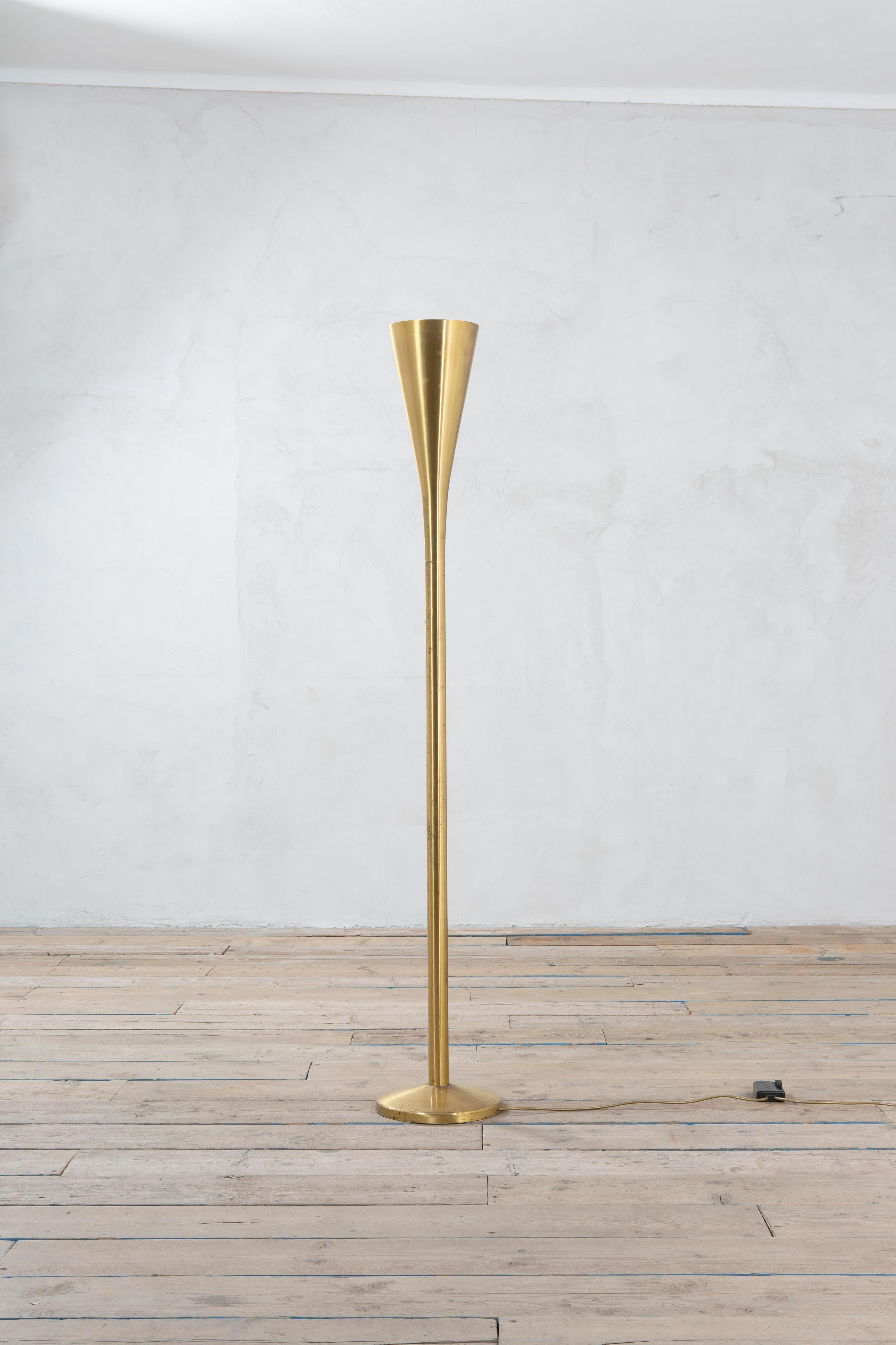 Métal 20ème siècle, lampadaire Pietro Chiesa Mod. Luminateur Fontana Arte 1ère édition en vente