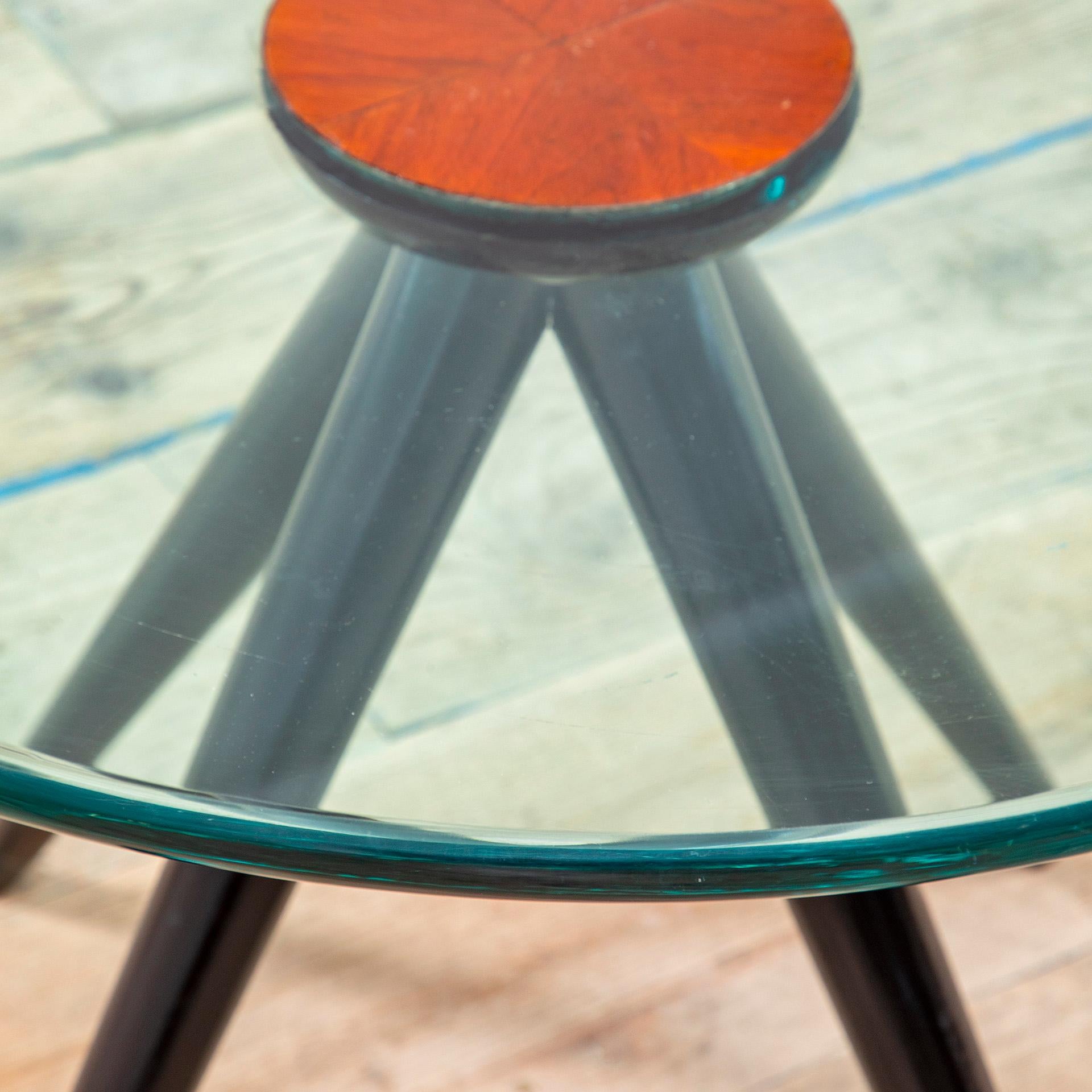 Mid-20th Century 20e siècle, Pietro Chiesa for Fontana Arte Table basse 1940 en vente