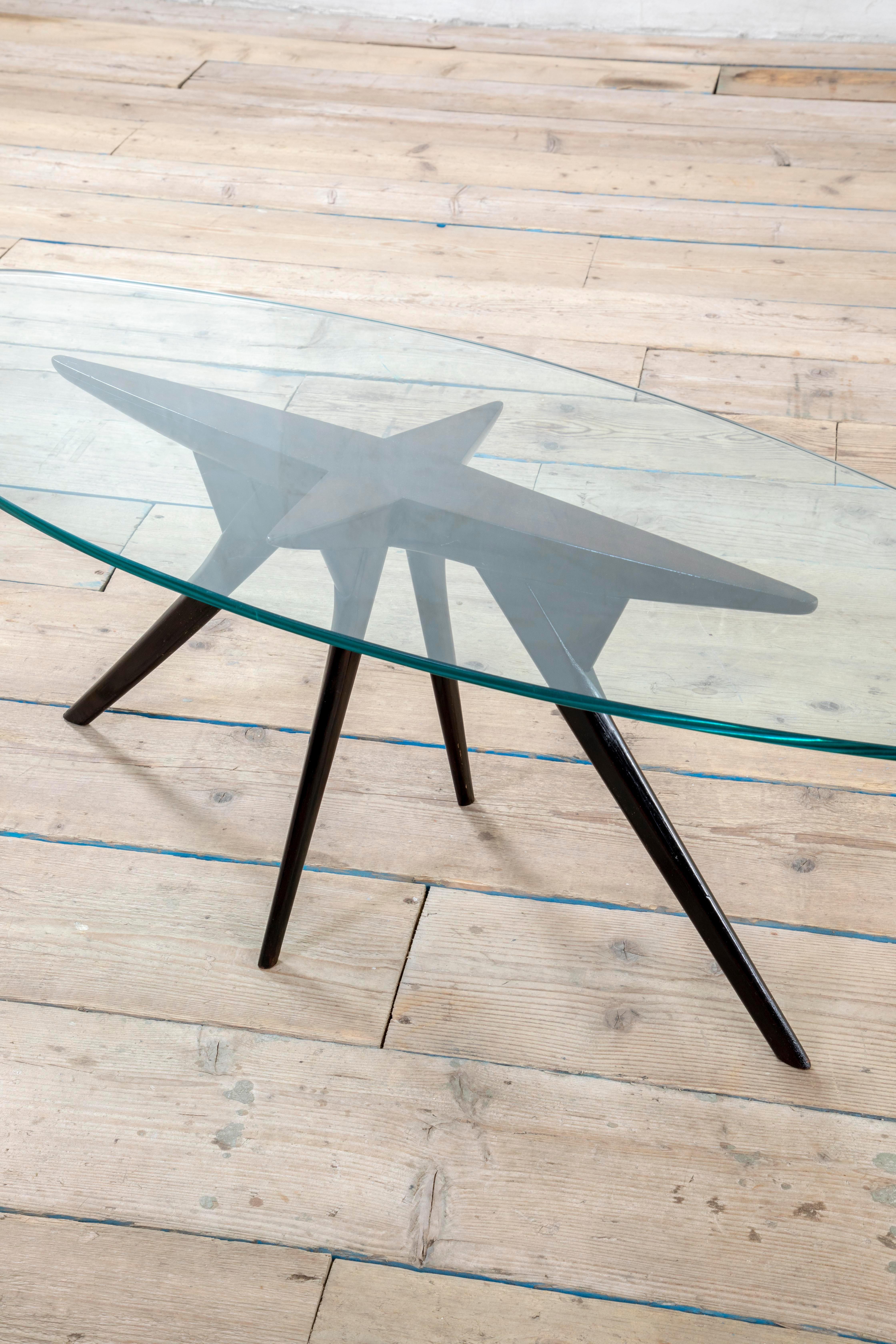 20e siècle, Pietro Chiesa for Fontana Arte Table basse, 1950 en vente 4