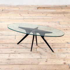 20e siècle, Pietro Chiesa for Fontana Arte Table basse, 1950