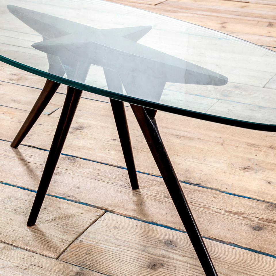 20e siècle, Pietro Chiesa for Fontana Arte Table basse, 1950 Bon état - En vente à Turin, Turin
