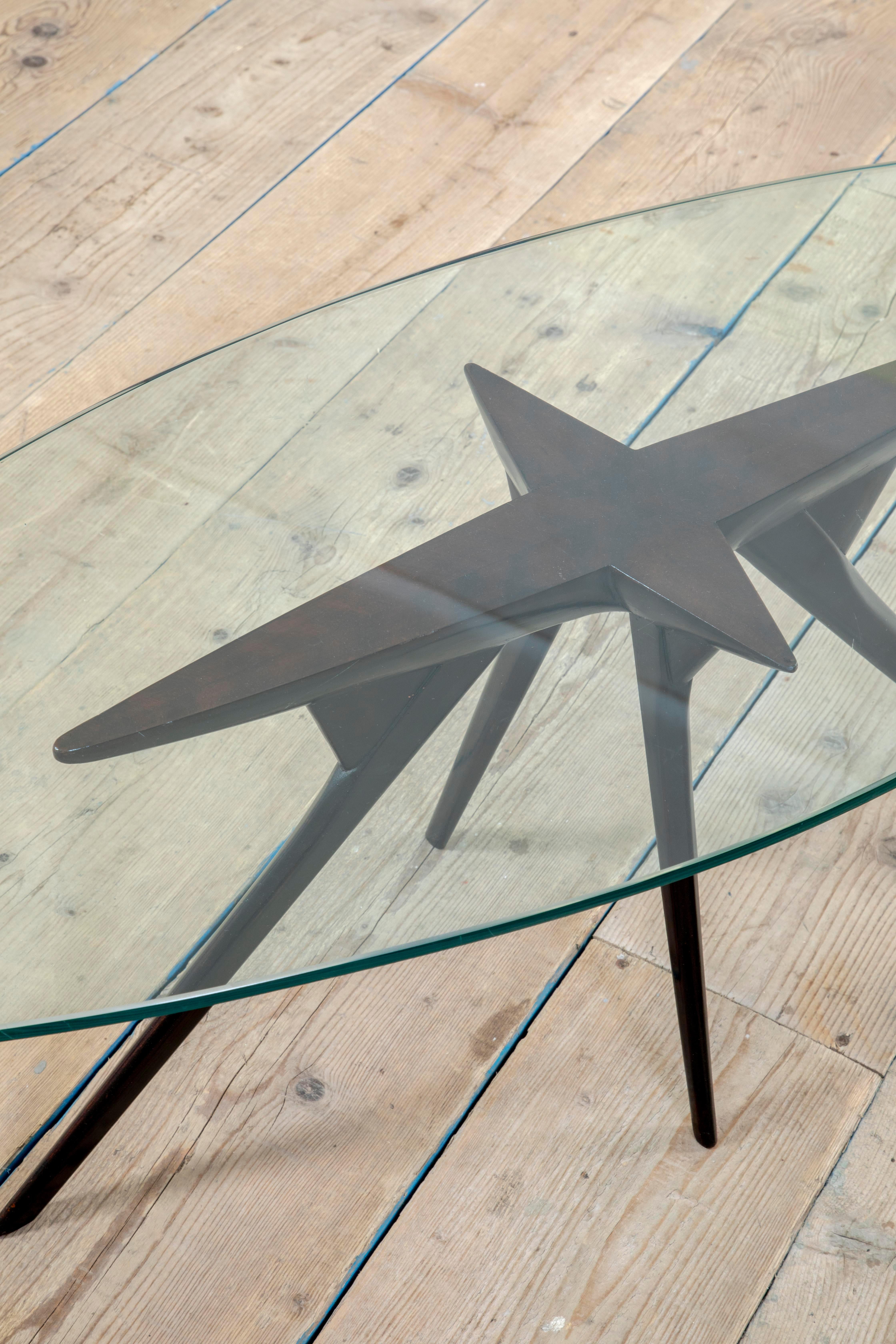 20e siècle, Pietro Chiesa for Fontana Arte Table basse, 1950 en vente 1