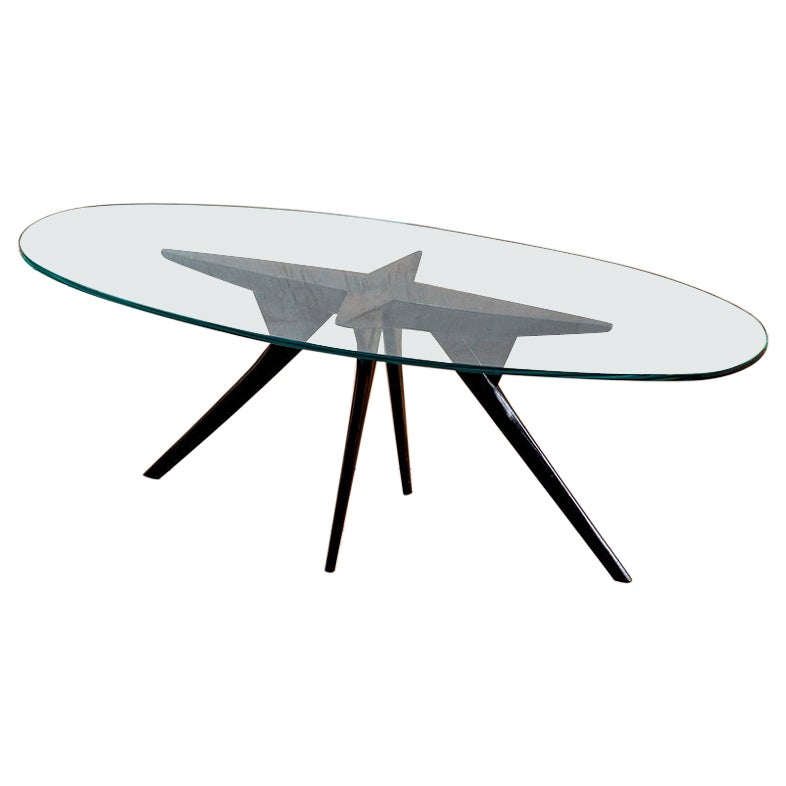 20th Century, Pietro Chiesa for Fontana Arte Coffee Table, 1950s
