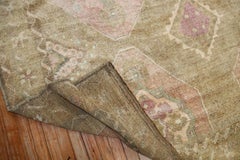 Zabihi Collection Pink Brown Beige Turkish Kars Anatolian Gallery Rug