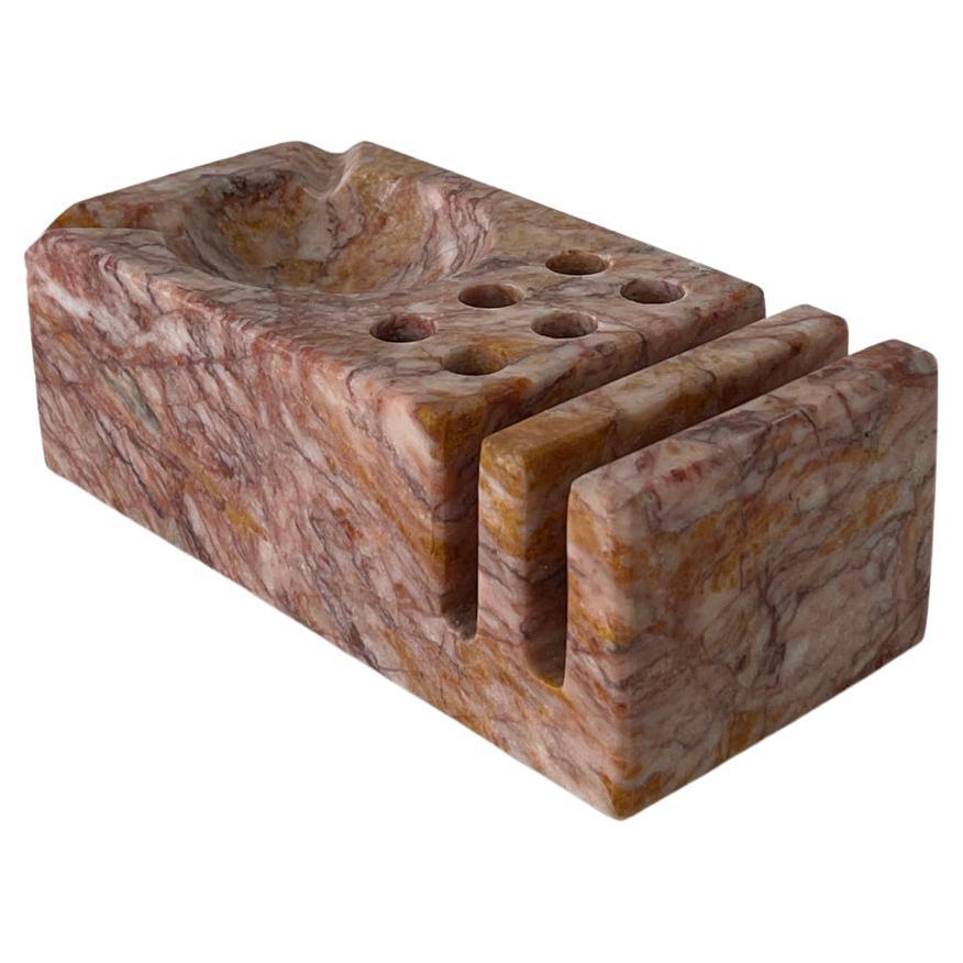 Indian Wood Carved Desk Organizer at 1stDibs