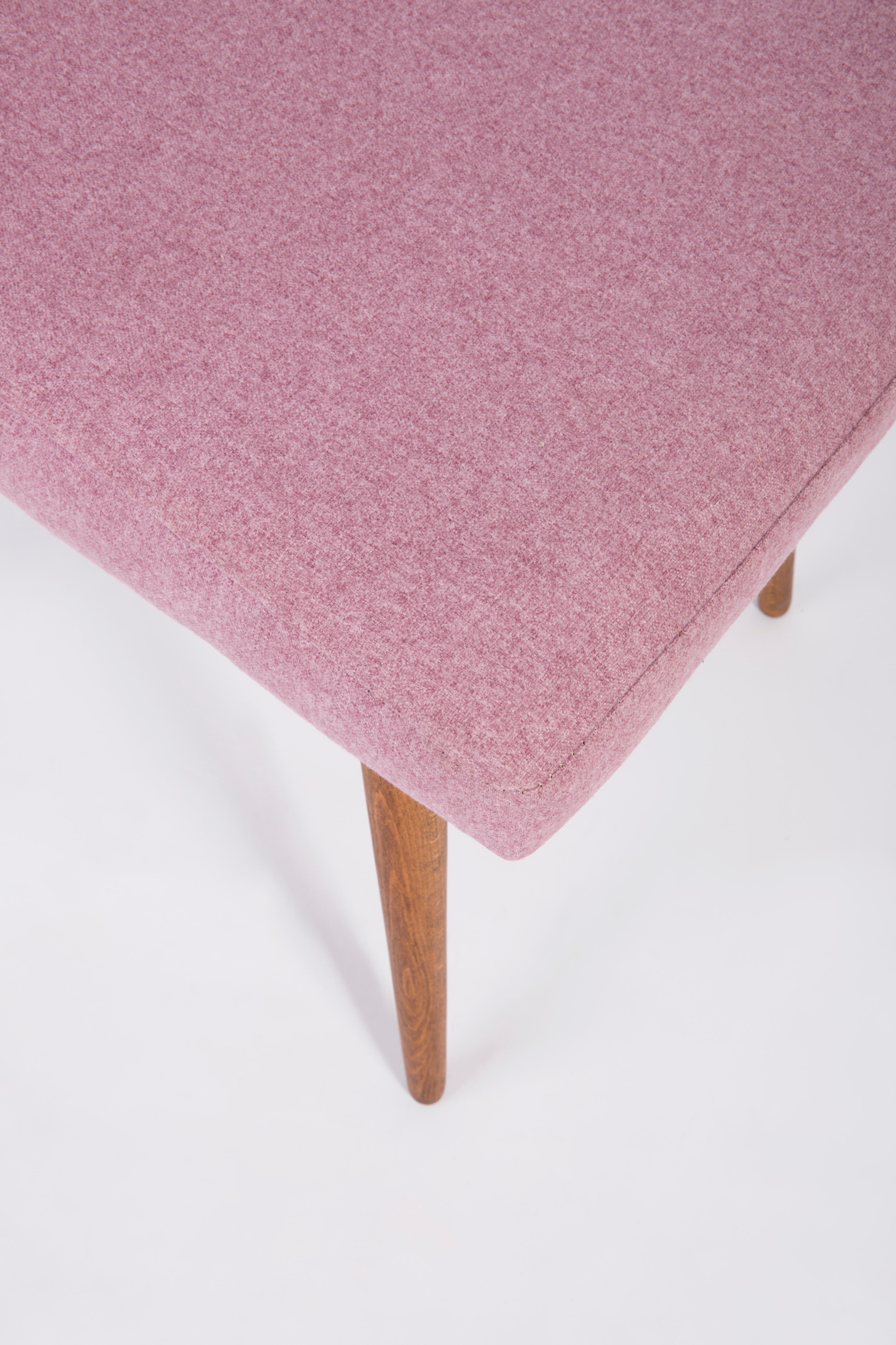 Polish 20th Century Pink Mélange Rajmund Halas Chair, 1960s For Sale