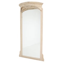 20th Century Polish Bleached Oak Mirror