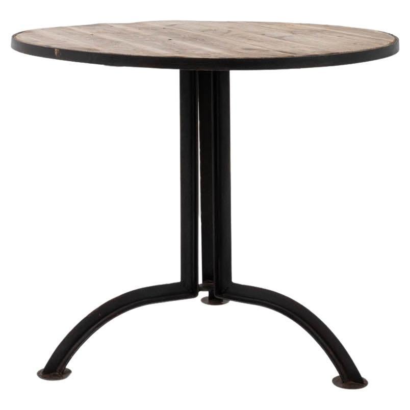 20th Century Polish Industrial Side Table For Sale