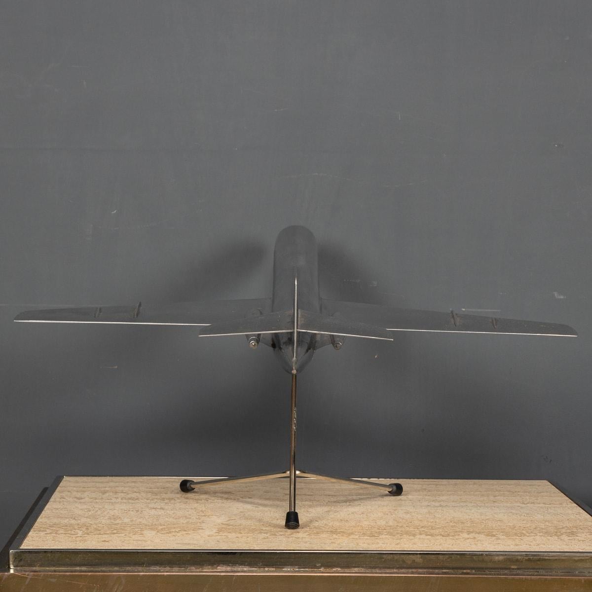 Modell eines Sud Aviation Se 210 Karavelle-Flugzeugs aus dem 20. Jahrhundert, um 1950 (Metall) im Angebot