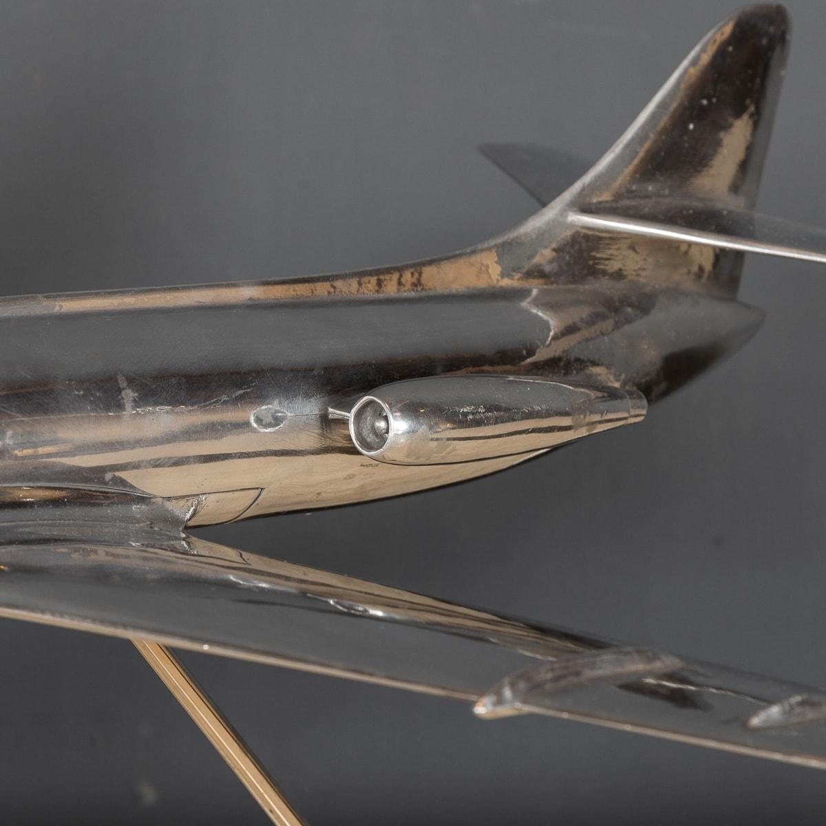 20th Century Model Of A Sud Aviation Se 210 Caravelle Airplane C.1950 1