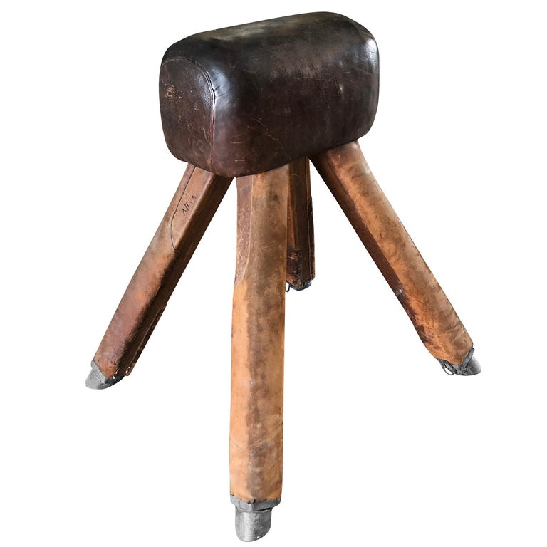 20th Century French Wooden Pommel Horse For Sale at 1stDibs
