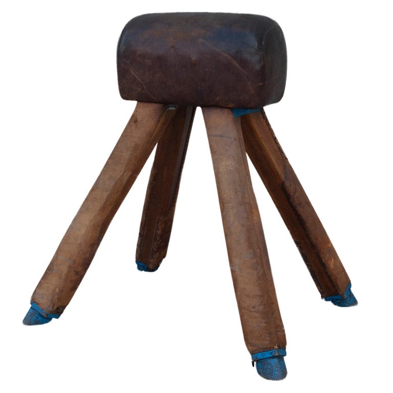20th Century French Wooden Pommel Horse For Sale at 1stDibs