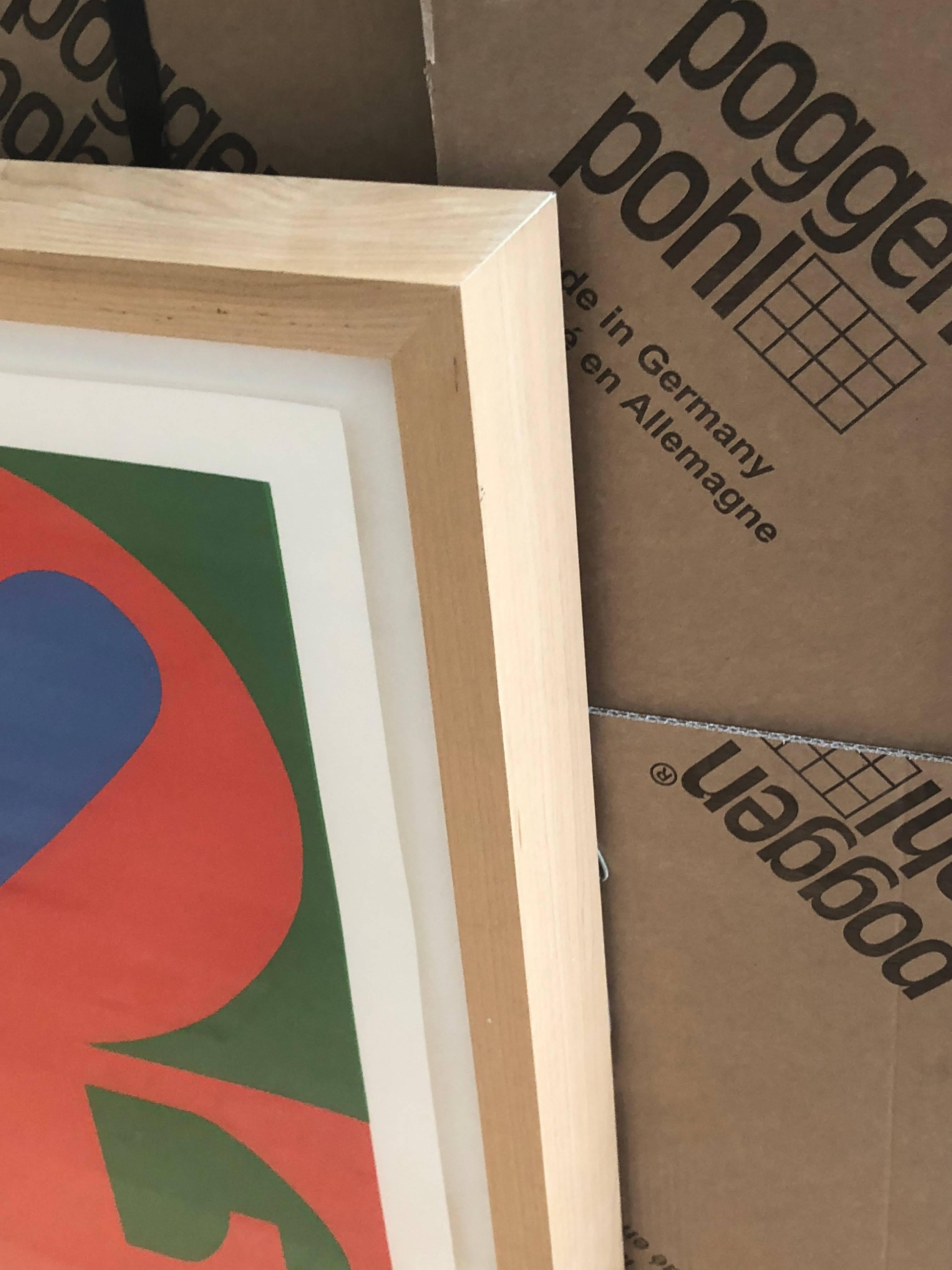 20th Century Pop Art Signed and Numbered Robert Indiana, LOVE, 1996 3