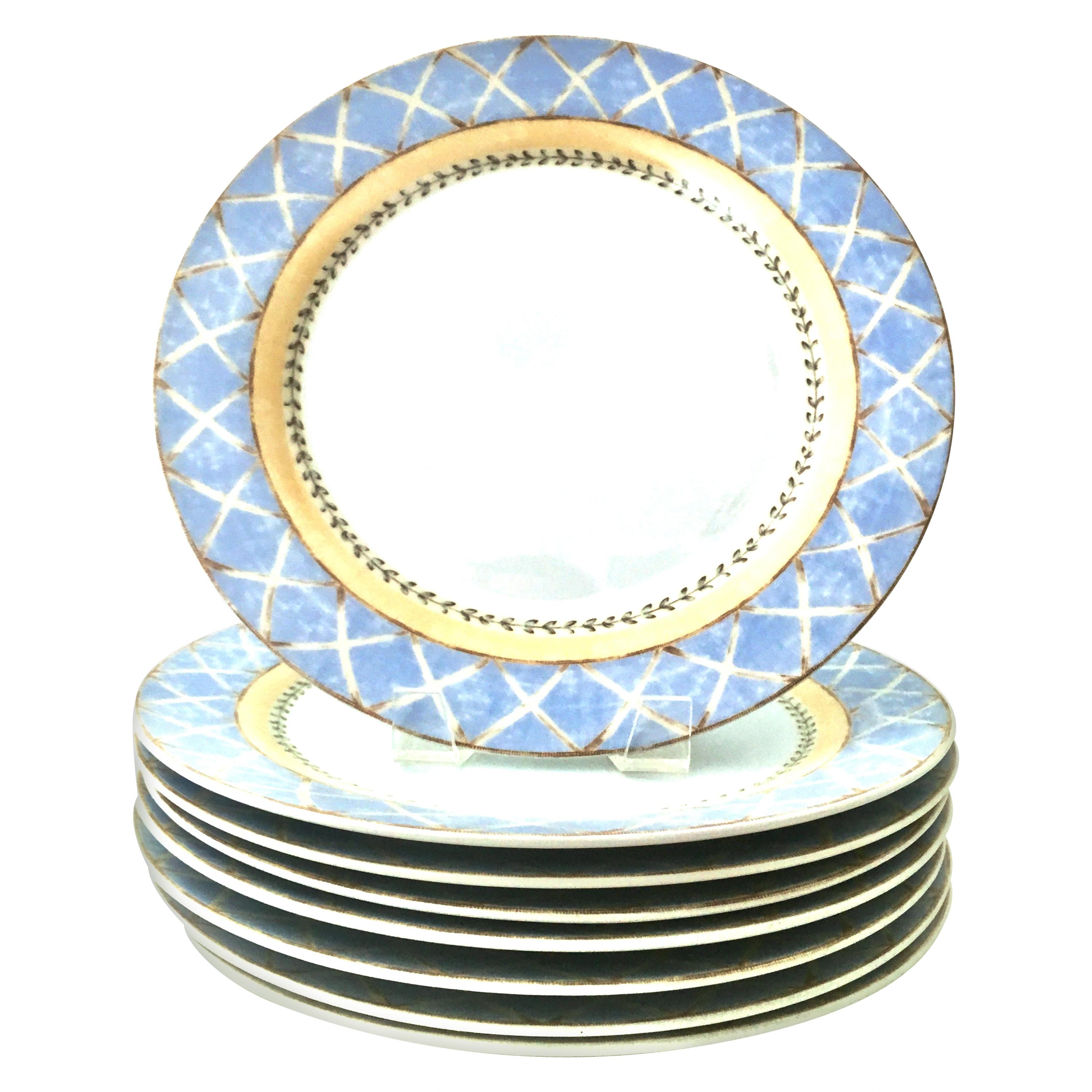 20th century porcelain dinner plates 
