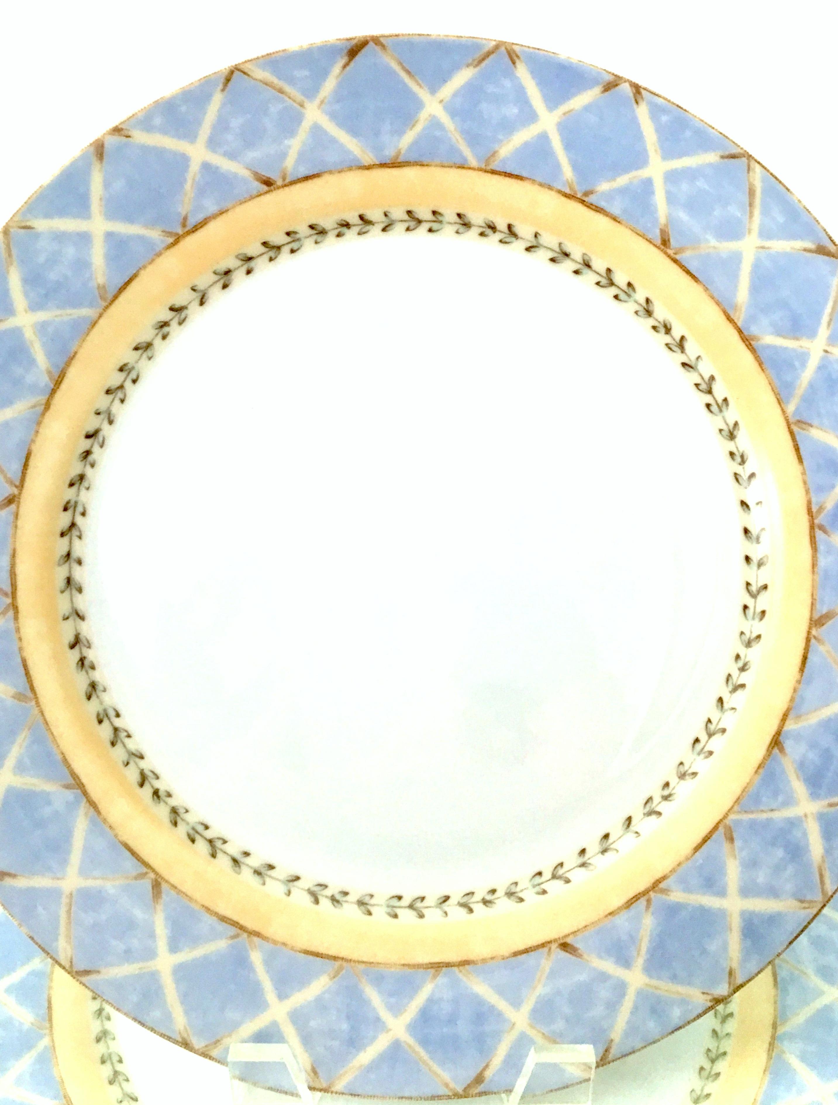 20th Century Porcelain Dinner Plates 