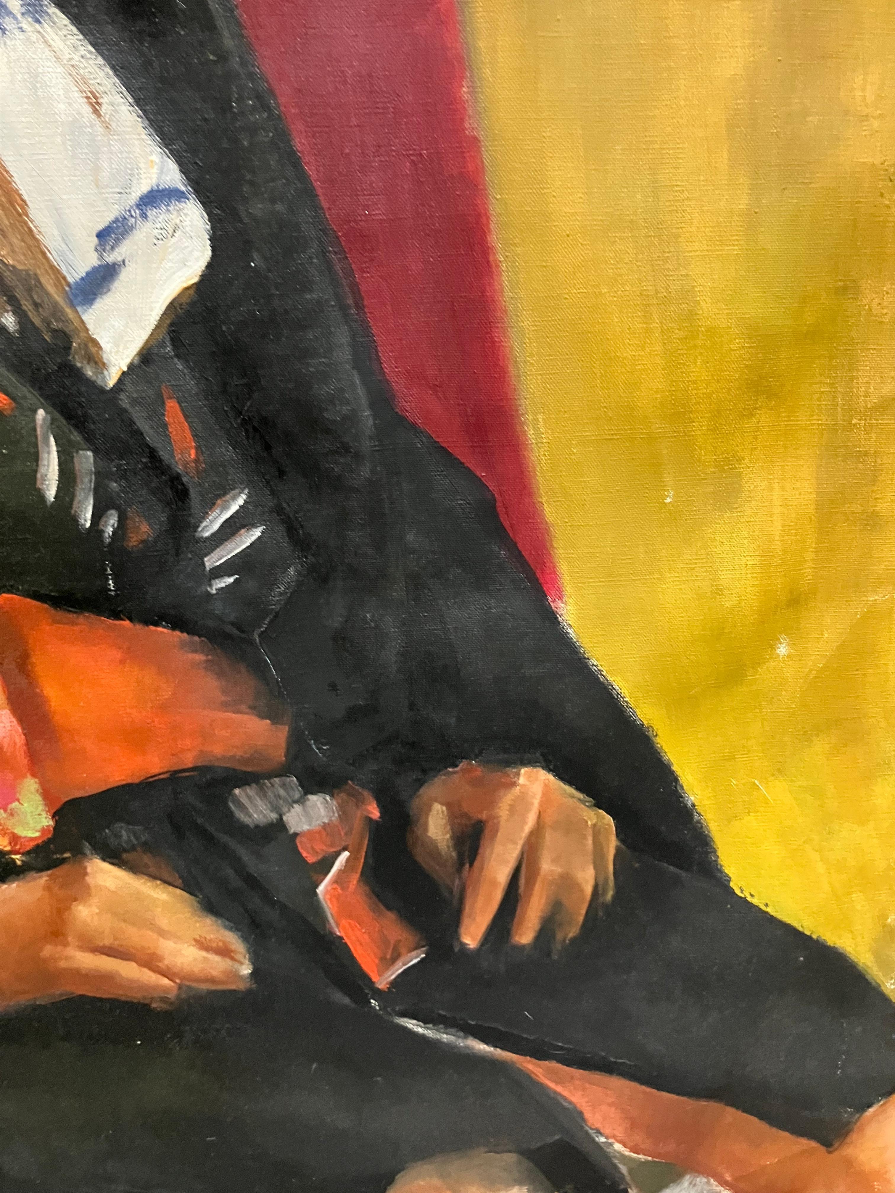 American 20th Century Portrait of a Matador by Vernon Grimmer For Sale