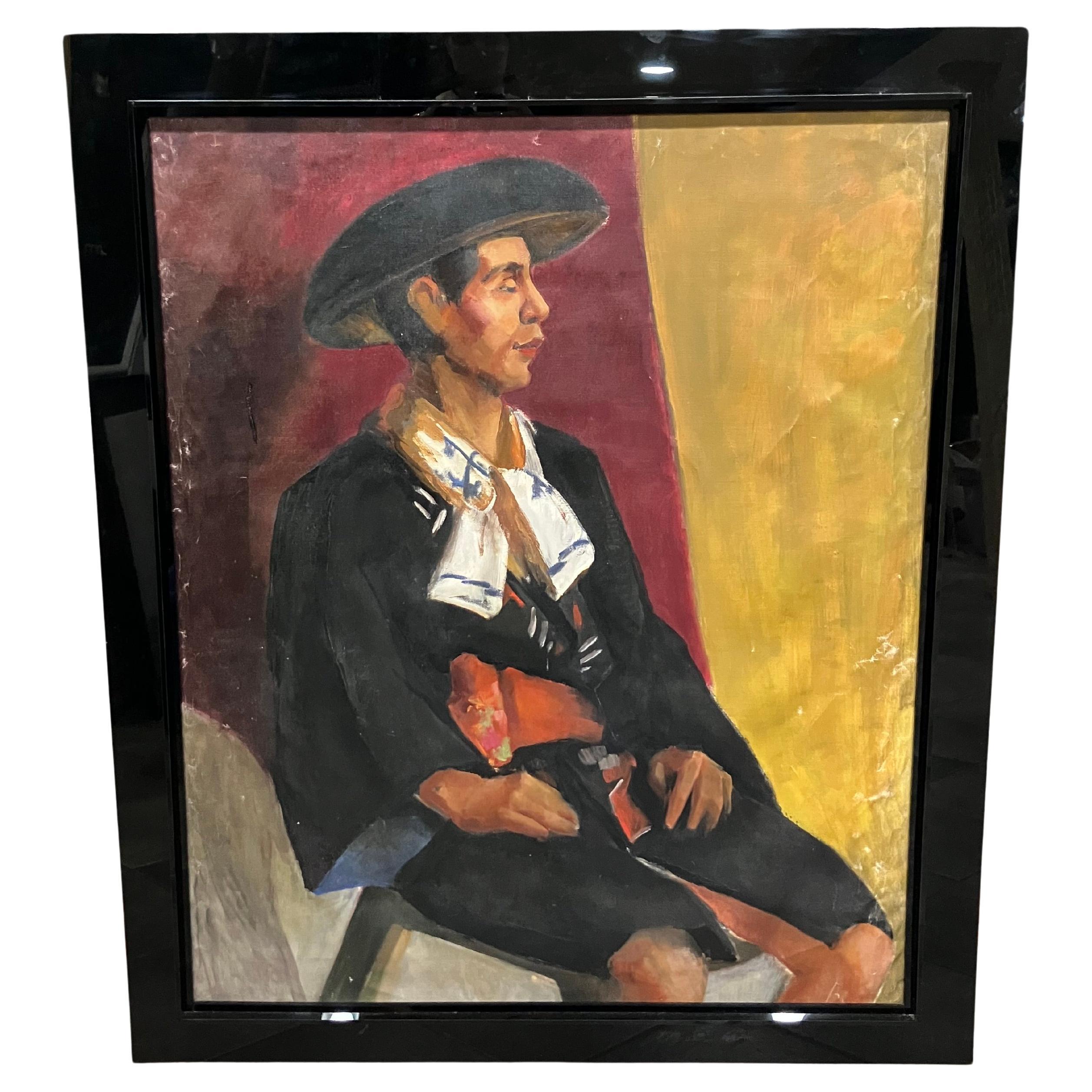 20th Century Portrait of a Matador by Vernon Grimmer For Sale