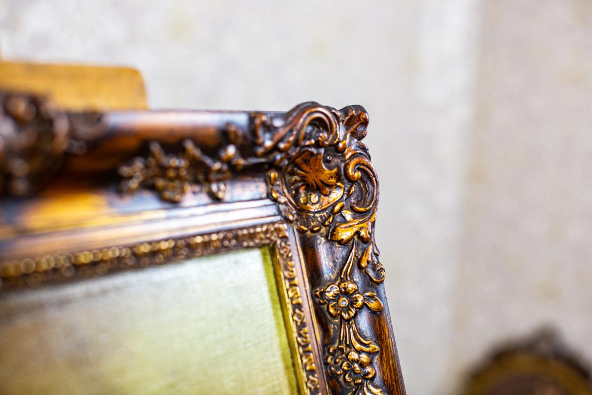20th Century 20th-Century Portrait of Small Boy in Rococo Revival Frame For Sale