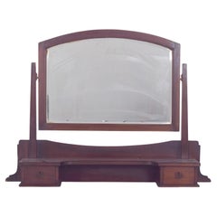 Antique 20th Century Portuguese Dressing Table Mirror