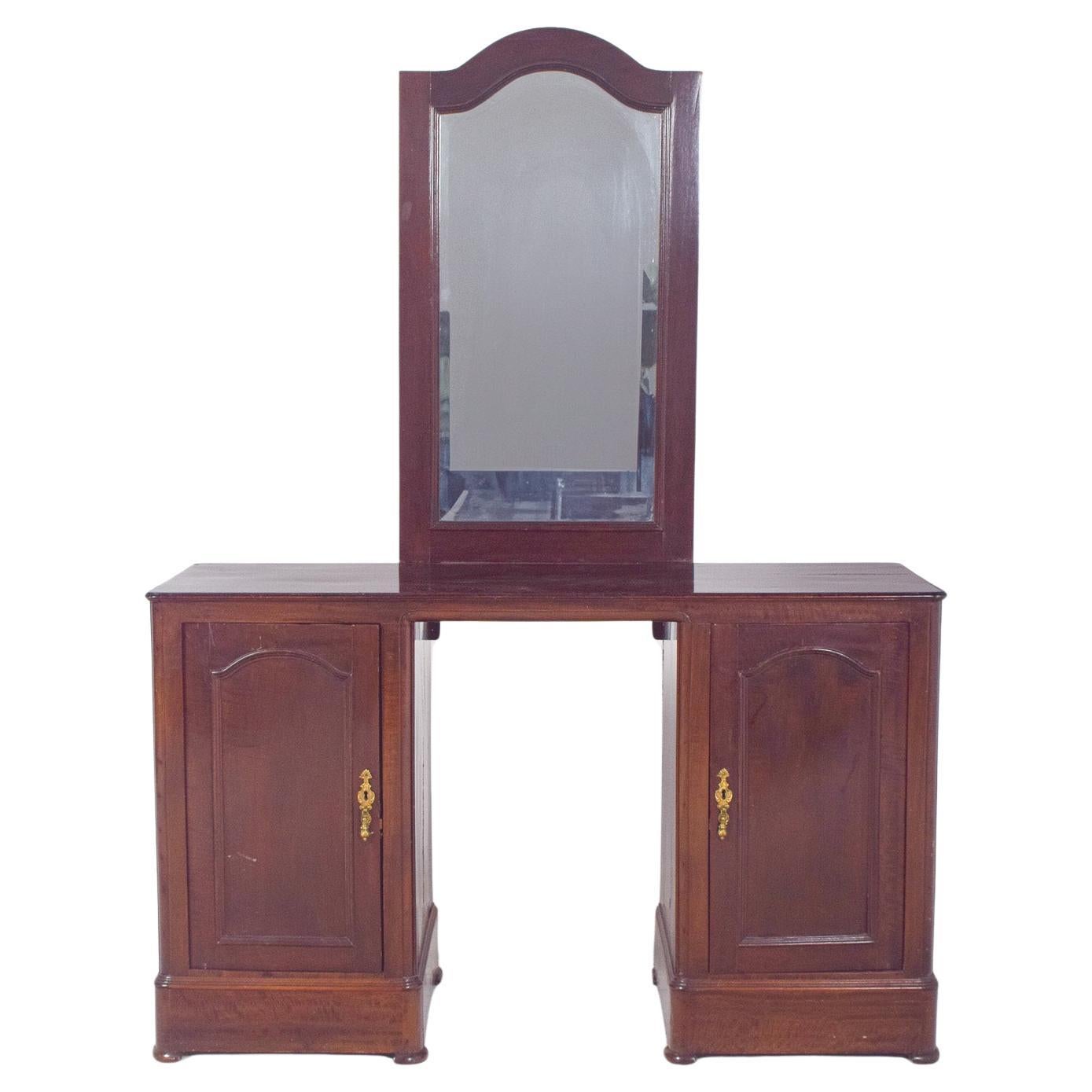20th Century Portuguese Dressing Table with Mirror