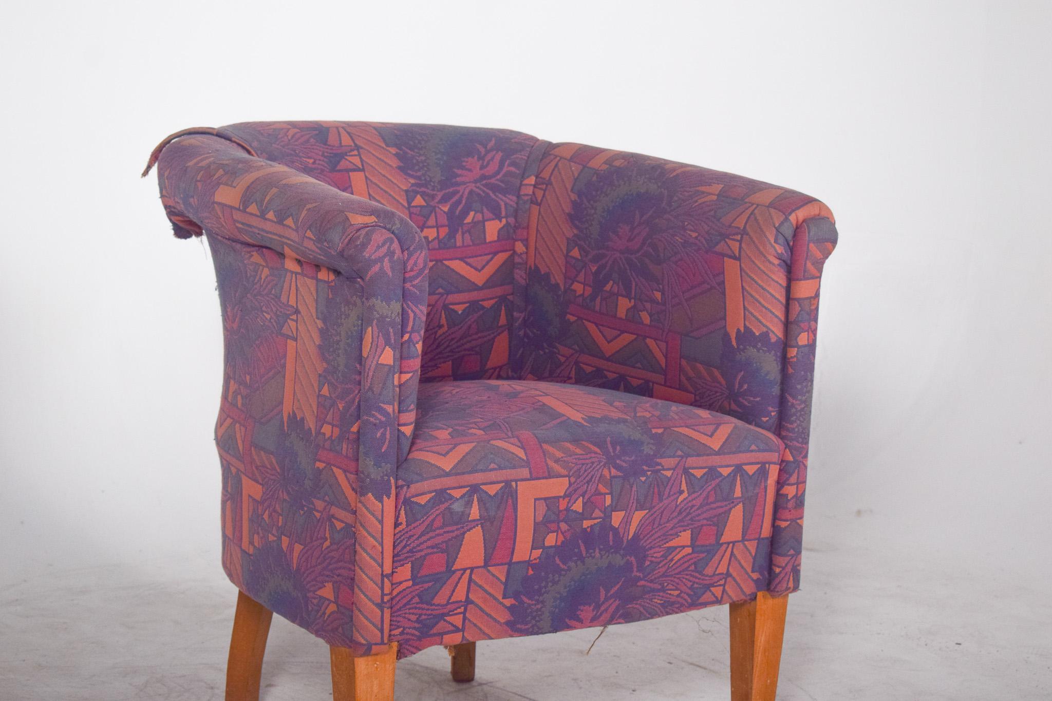 Tissu Chaise basse portugaise du 20e siècle en vente