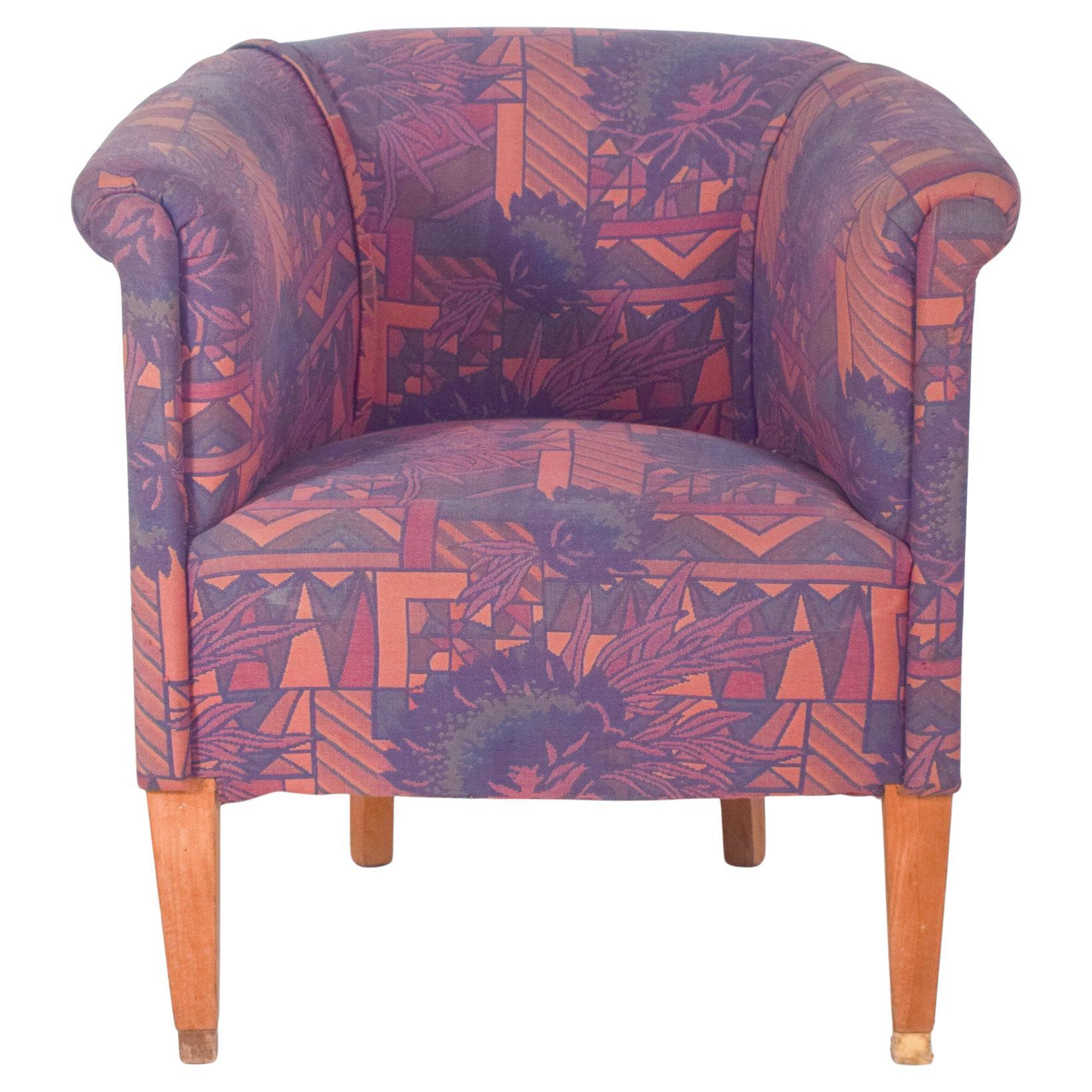 Chaise basse portugaise du 20e siècle