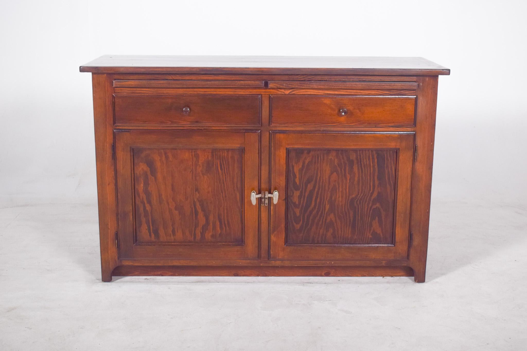 20th Century Portuguese Two-body Display Cabinet For Sale 9